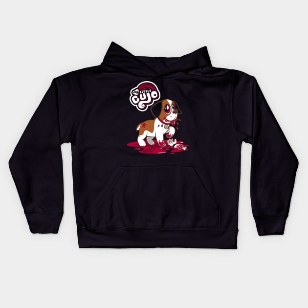 My Little Cujo - Stephen King - Creepy Cute Horror Kids Hoodie by Nemons